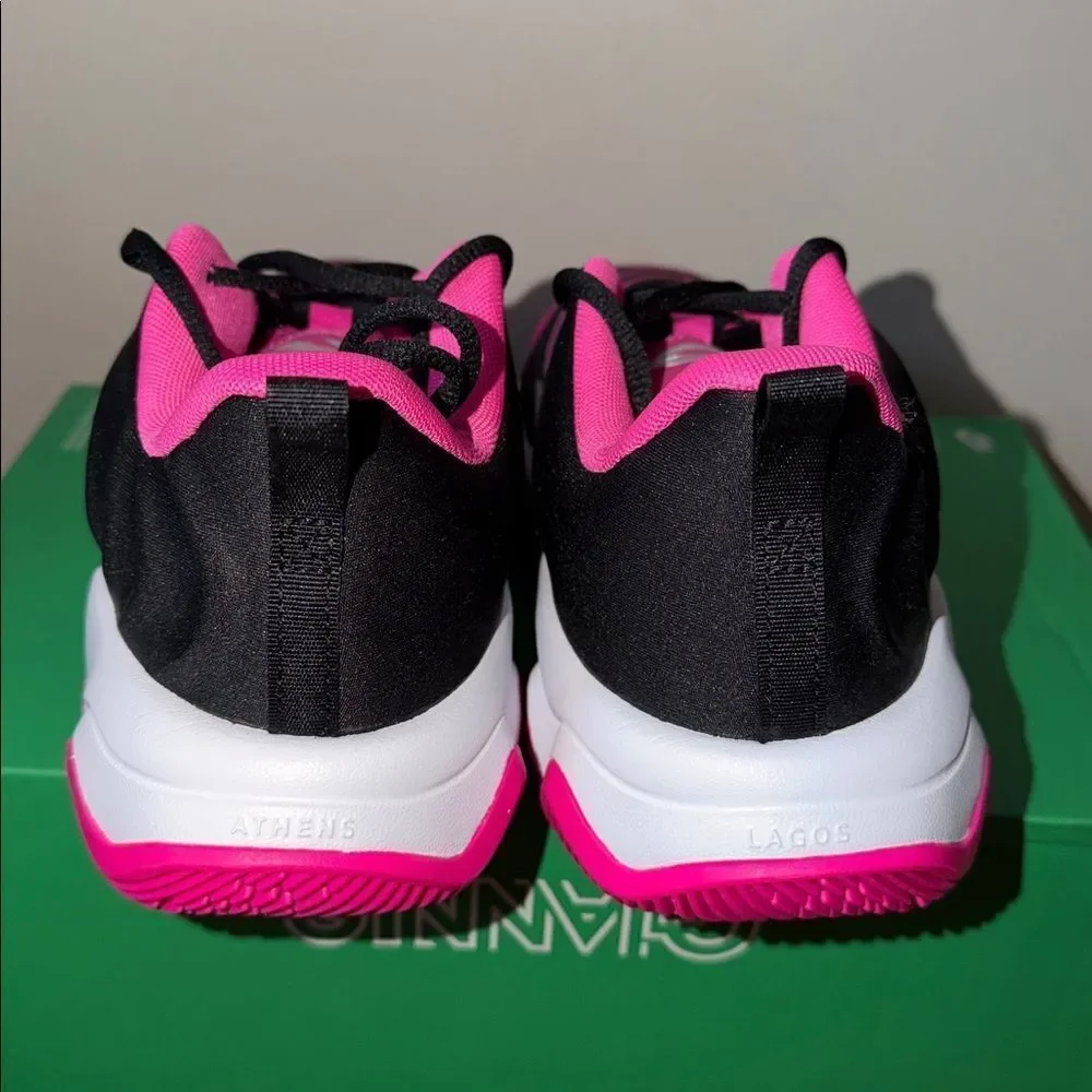 Nike Giannis Immortality 4 GS Black White Fuchsia FZ6734-004 Youth Size 6.5